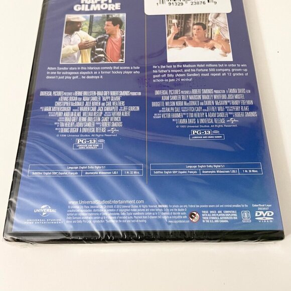 Happy Gilmore and Billy Madison Double Feature Dvd Adam Sandle r - Picture 4 of 12